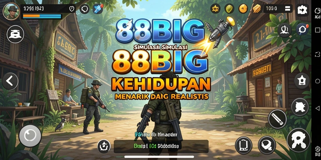 Tampilan gameplay 88BIG yang menampilkan interaksi sosial yang aktif.