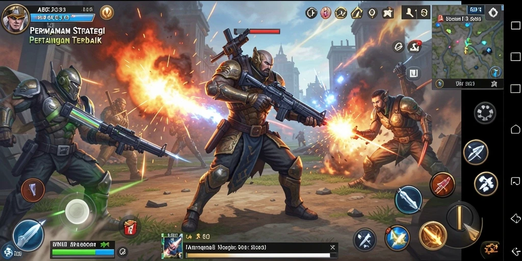 Tampilan gameplay strategis dalam ABC33 yang menarik dan penuh tantangan.
