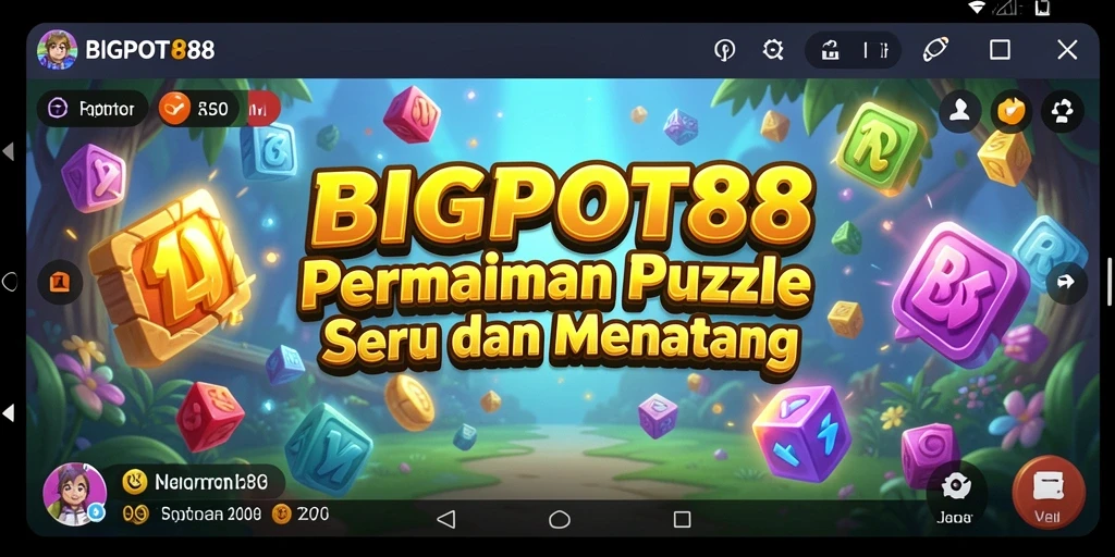 Tampilan gameplay seru dari BIGPOT88 yang menantang dan mengasyikkan.