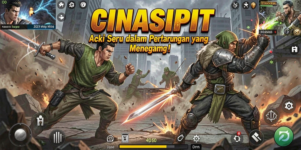 Gameplay CINASIPIT yang menarik dan mendebarkan.