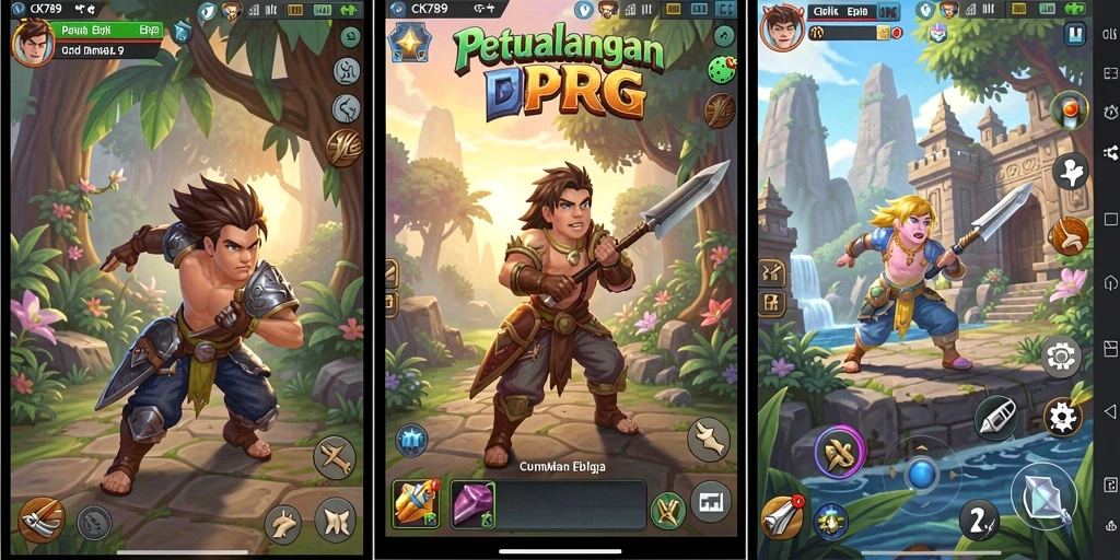 Tampilan gameplay CK789 yang epik dan penuh aksi.