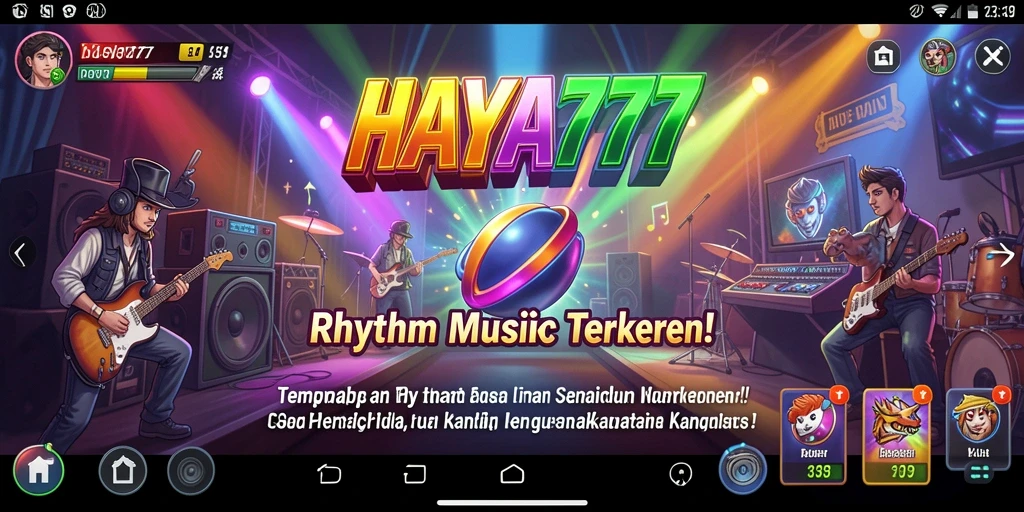 Tampilan gameplay HAYA777 yang menakjubkan dan interaktif.