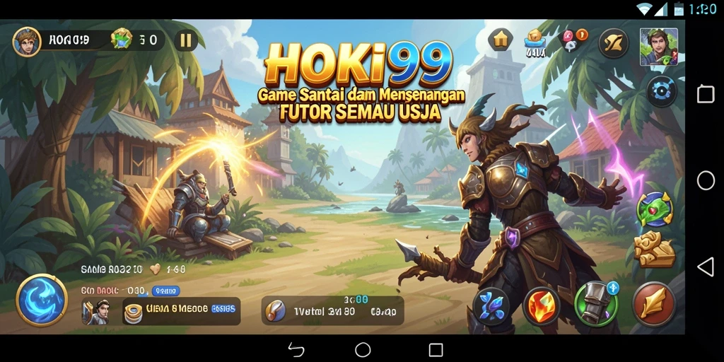 Screenshot HOKI99 menampilkan gameplay yang seru dan interaktif.