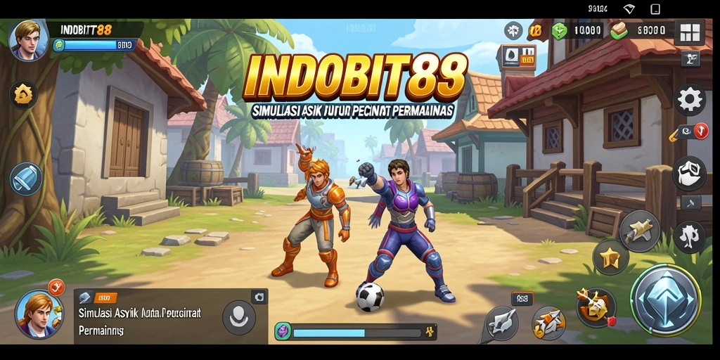 Screenshot INDOBIT88 menampilkan gameplay simulasi yang inovatif dan mengasyikkan.