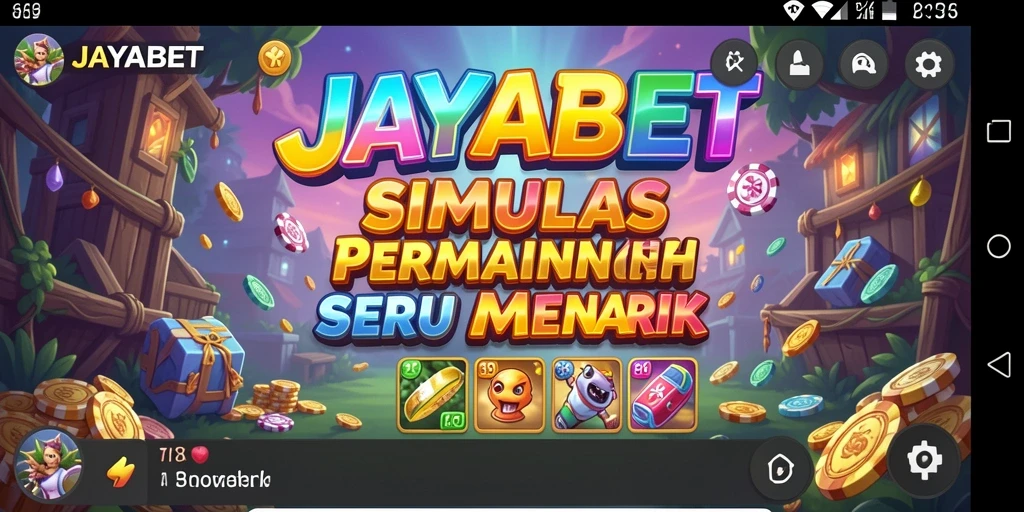 Tampilan menarik saat bermain JAYABET dengan berbagai fitur simulation.