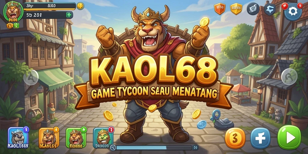 Tampilan gameplay KAOL68 yang seru dan penuh tantangan.