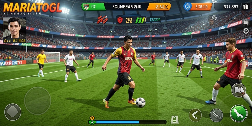Tampilan gameplay MARIATOGL yang menakjubkan dan dinamis.