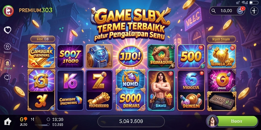 Gameplay seru dengan berbagai tema mesin slot yang menarik.