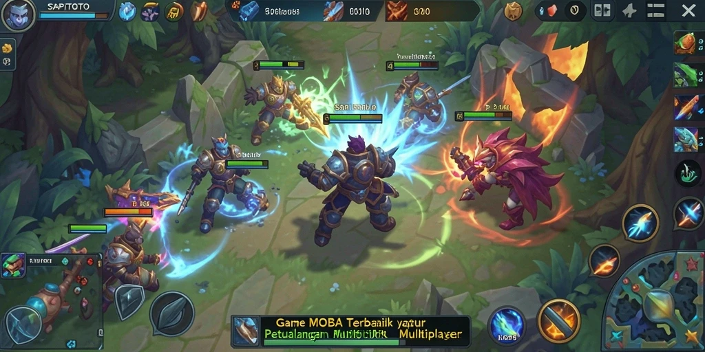 Tampilan gameplay menegangkan dan penuh aksi dari SAPITOTO.